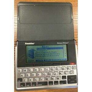 Franklin Merriam-Webster MWD-1490 Pocket Digital Dictionary Language Translator
